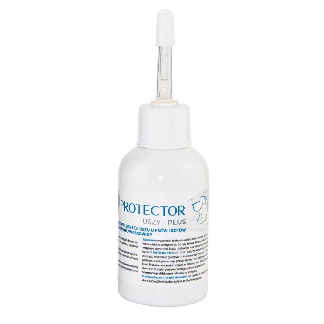 JM SANTE Vet Protector Uszy Plus - ušní roztok pro psy a kočky – 50 ml - foto 2