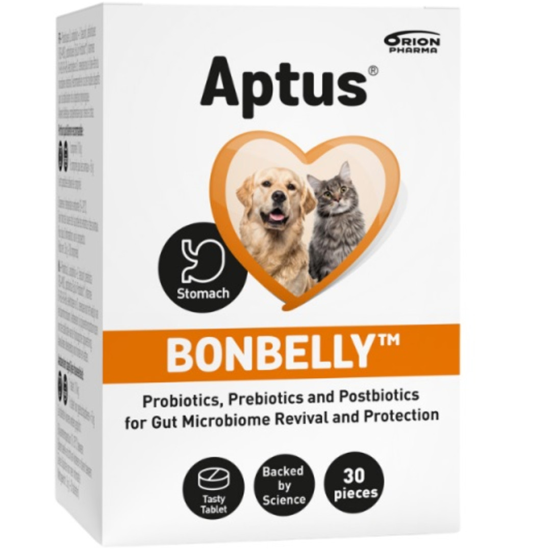APTUS Bonbelly Zažívací potíže – doplňky stravy pro psy a kočky – 30ks + 30ks ZDARMA! - foto 3