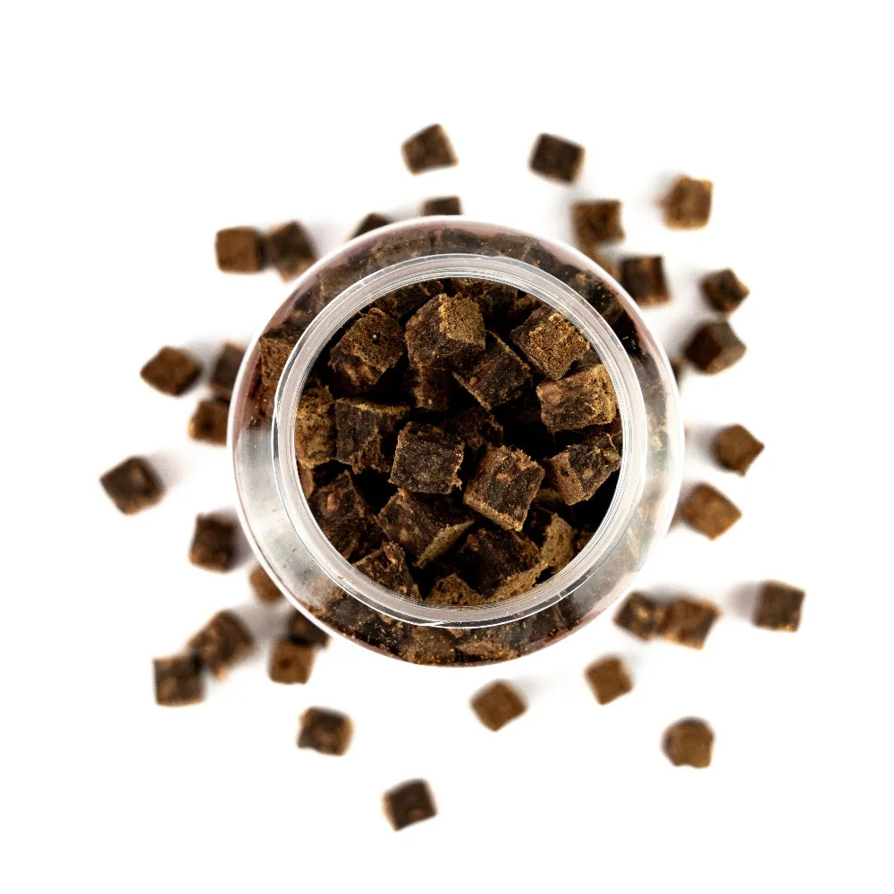 UNISZKI Tréninkové pamlsky Podaj łapę MIX chutí - pamlsek pro psy - 10x150g - foto 29