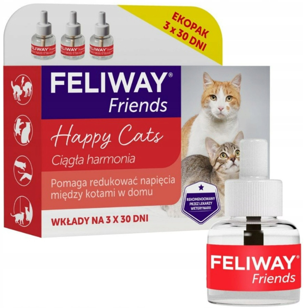 CEVA Feliway Friends - náplň - 3x48ml - foto 1