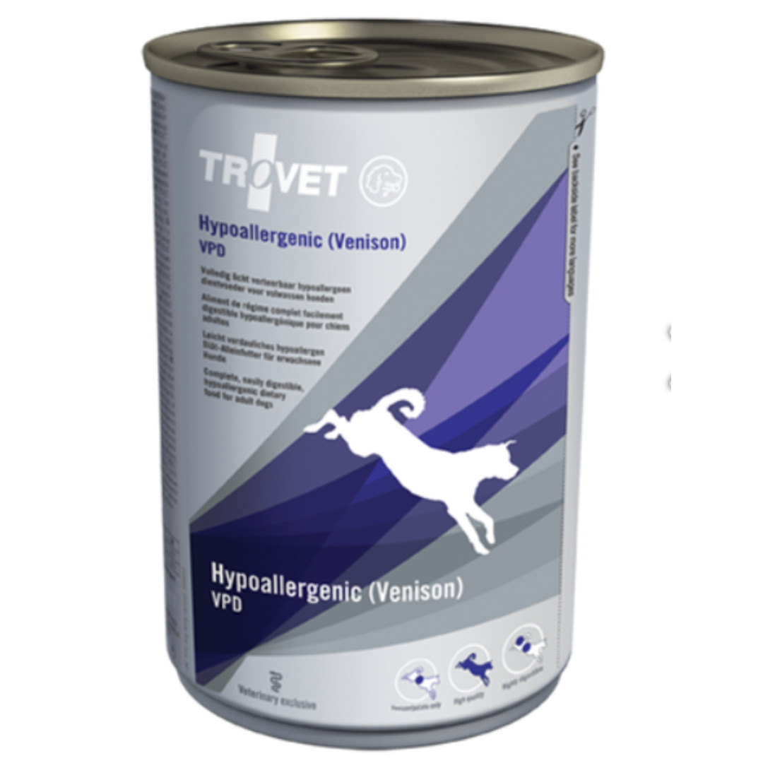 TROVET Hypoallergenic VPD with venison - Mokré krmivo pro psy - 400 g - foto 2