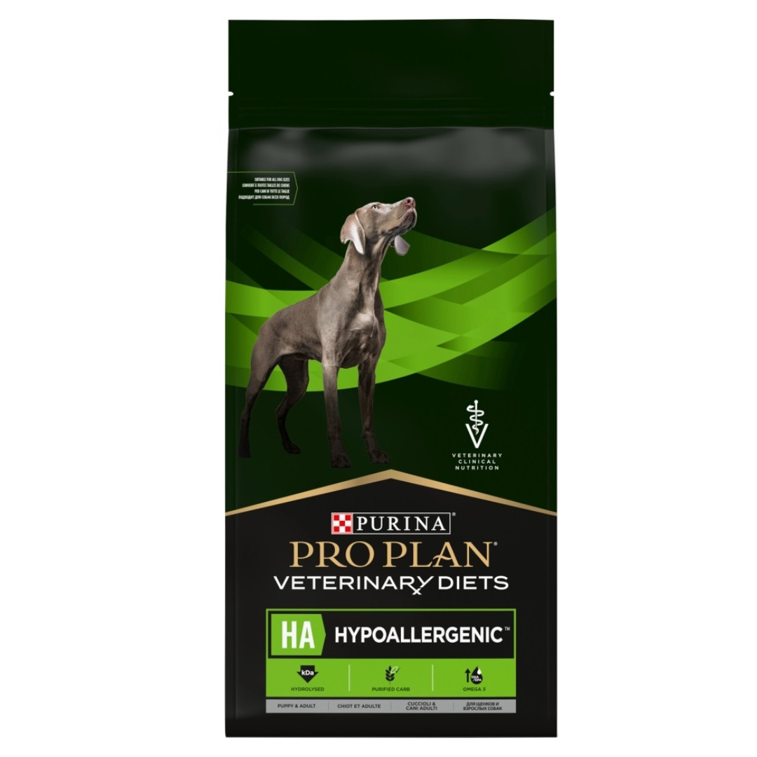 PURINA Pro Plan Veterinary Diets Canine HA Hypoallergenic - suché krmivo pro psy - 11 kg - foto 2