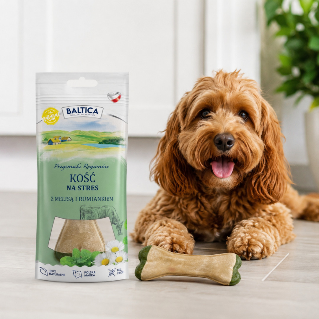 BALTICA Przysmaki regionów Chewing bone Stress - pamlsek pro psa - 1 - foto 2
