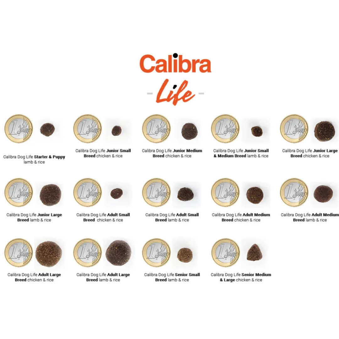 CALIBRA Dog Life Junior Large Breed Lamb - suché krmivo pro psy - 2,5kg - foto 2
