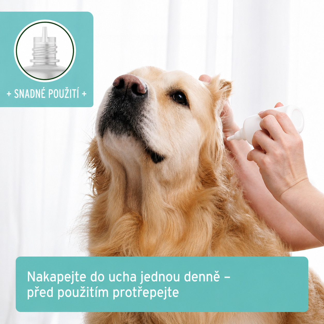 ANIFORTE Vet - tekutý přípravek na čištění uší pro psy a kočky - 250 ml - foto 3