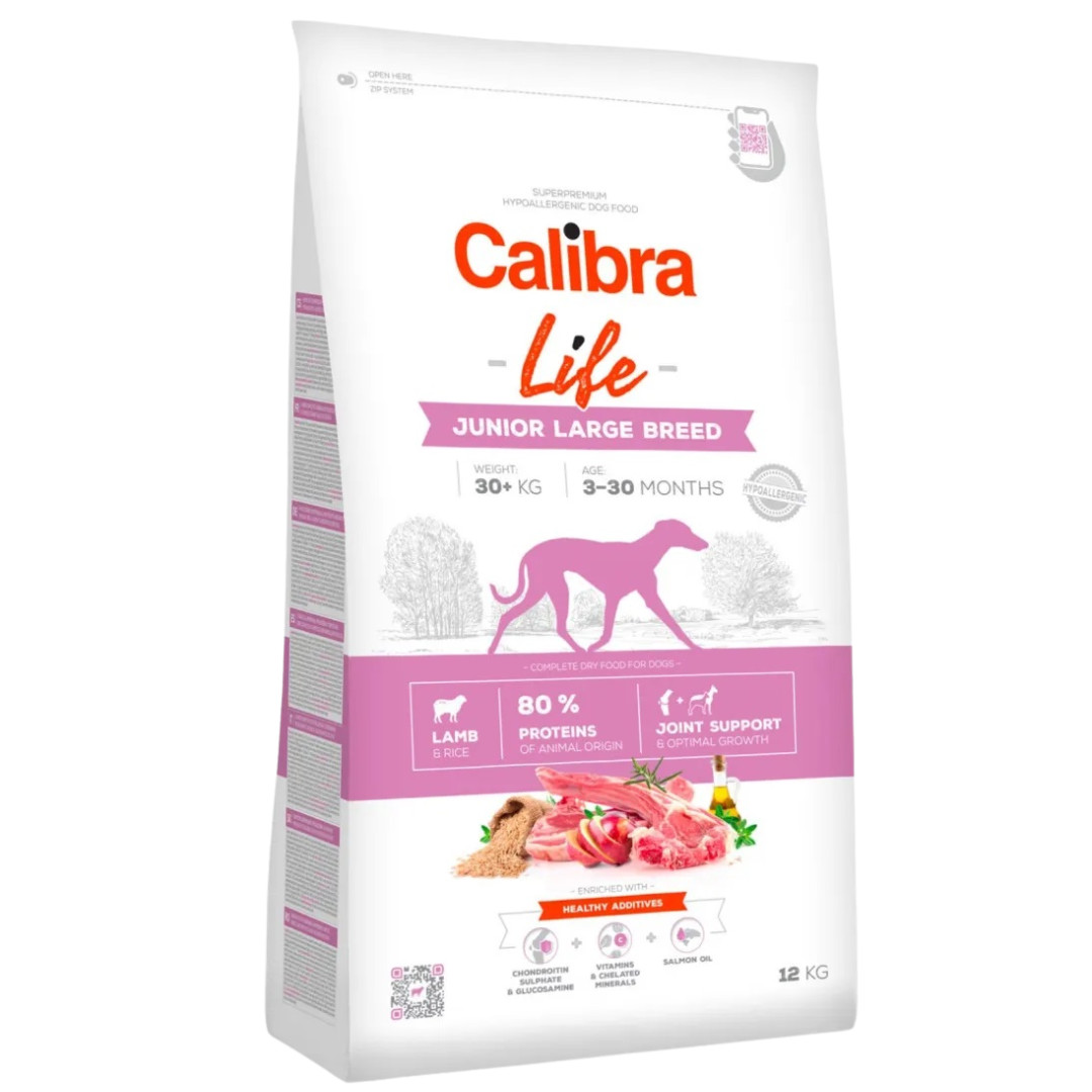 CALIBRA Life Junior Large breed Lamb - suché krmivo pro psy - 12kg - foto 1