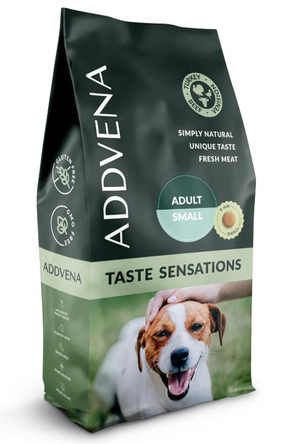 ADDVENA Taste Sensations Adult Small Turkey - suché krmivo pro psy - 10kg - foto 2