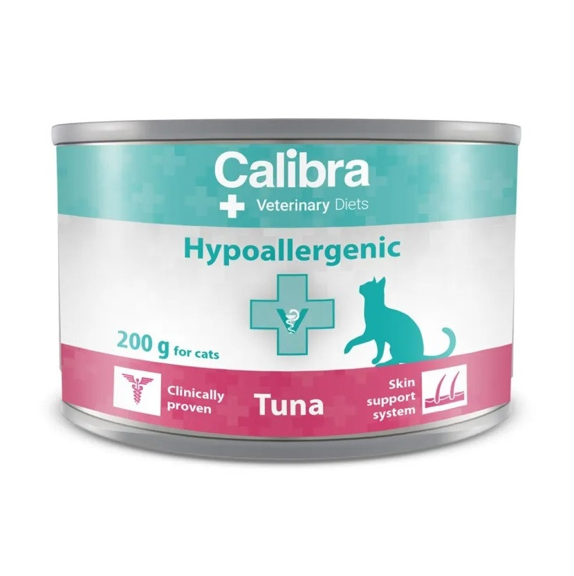 CALIBRA VD Cat Hypoallergenic Tuna - mokré krmivo pro kočky - 200g - foto 2