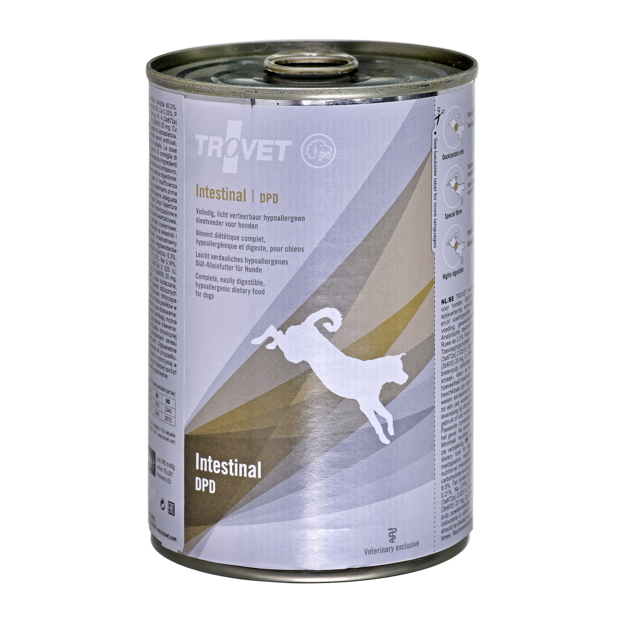 TROVET Intestinal DPD with duck - Mokré krmivo pro psy - 400 g - foto 2