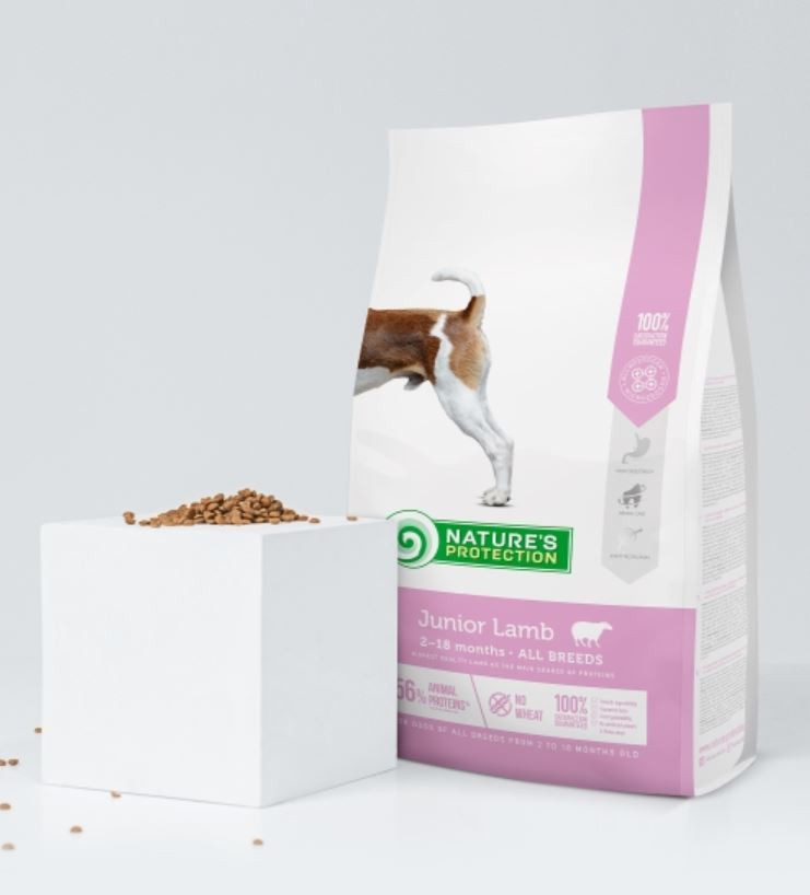 NATURE'S PROTECTION Junior Lamb - suché krmivo pro psy - 7,5kg - foto 2
