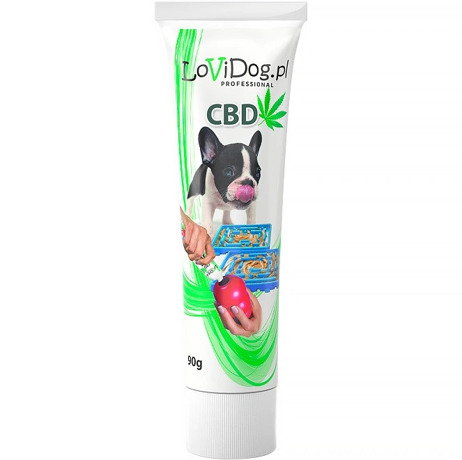 LOVIDOG Functional paste with CBD - pamlsek pro psa - 90g - foto 1