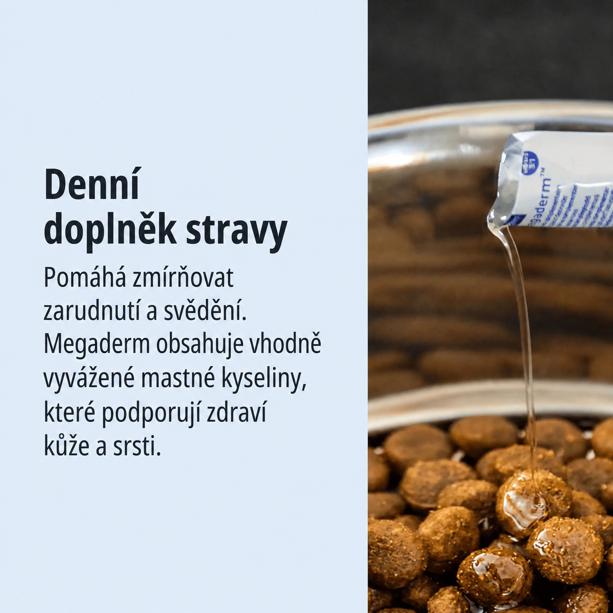 VIRBAC Megaderm mastné kyseliny posilující kůži a srst - doplňky stravy pro psy - 28x8ml - foto 2