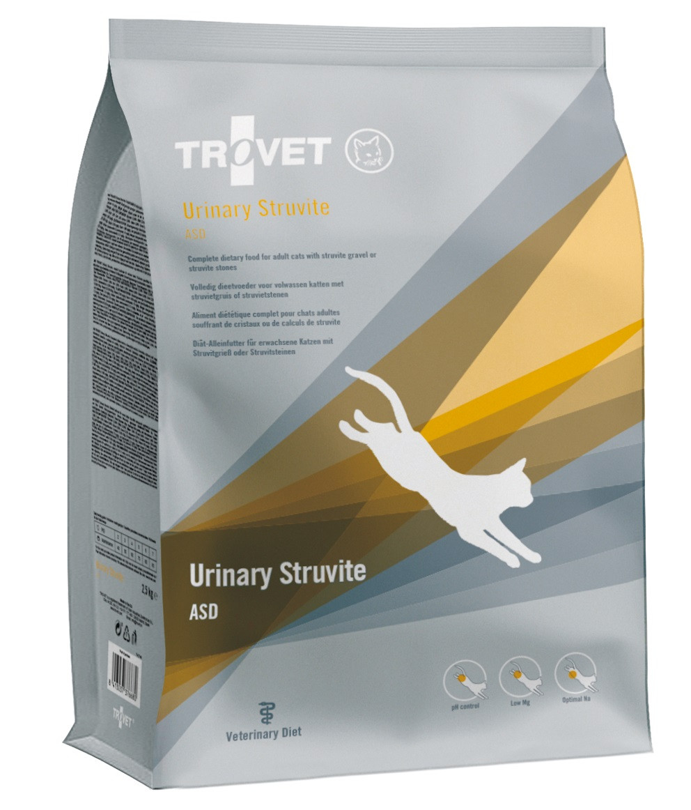 TROVET Urinary Struvite ASD - suché krmivo pro kočky - 2,5kg - foto 1