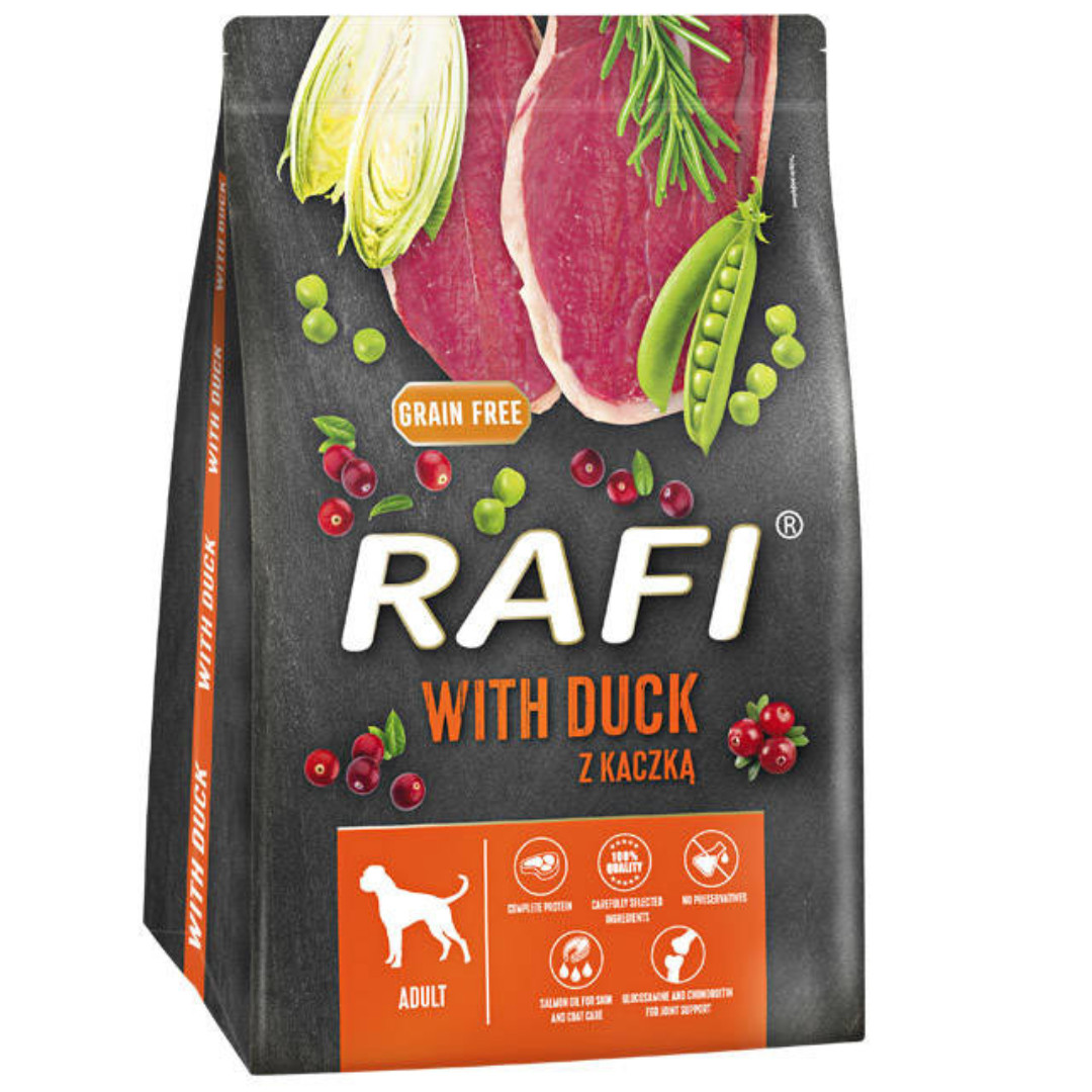 RAFI Adult with duck - suché krmivo pro psy - 3kg - foto 1