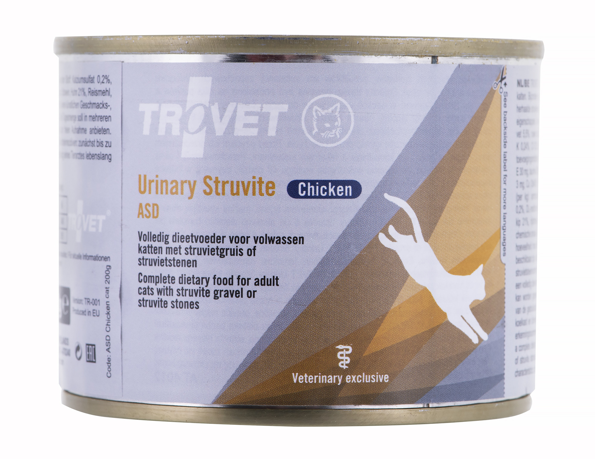 TROVET ASD Urinary Struvite s kuřecím masem - vlhké krmivo pro kočky - 200 g - foto 2