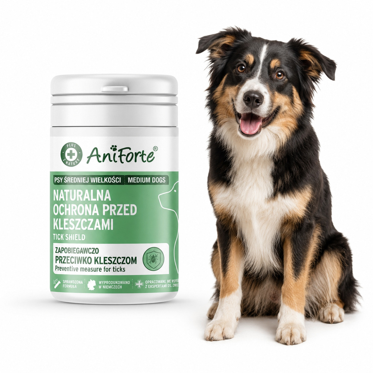 ANIFORTE Tick shield Medium breeds - doplňky stravy pro psy - 60 tablet - foto 3