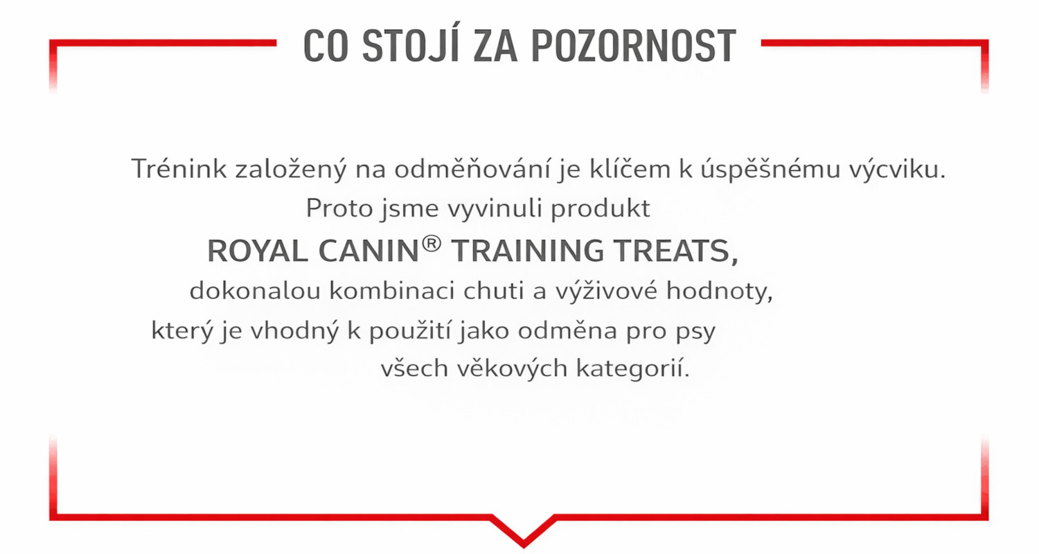 ROYAL CANIN Training Treats – pochoutka pro psy usnadňující proces výcviku - 110 g - foto 2