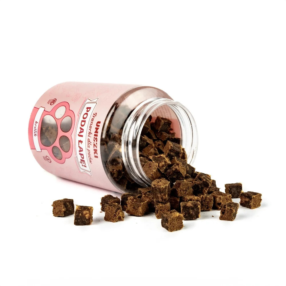 UNISZKI Tréninkové pamlsky Podaj łapę MIX chutí - pamlsek pro psy - 10x150g - foto 34