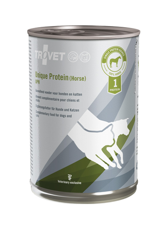 TROVET Unique Protein UPH with horse - Mokré krmivo pro psy a kočky - 400 g - foto 2