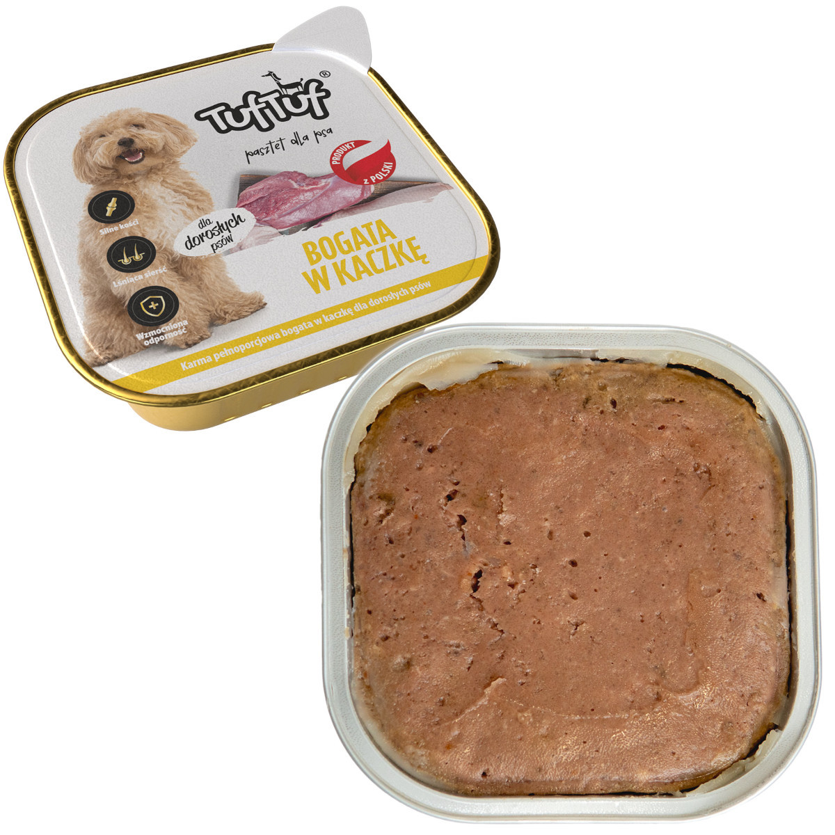 TUF TUF Alupak Duck Pate - mokré krmivo pro psy - 12x300g - foto 1