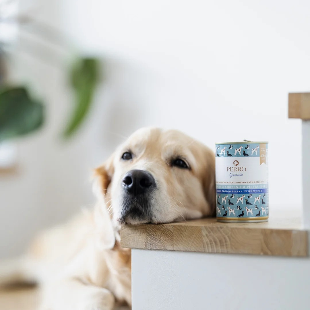 PERRO Gourmet Horse meat with parsley root - vlhké krmivo pro psy - 800g - foto 3