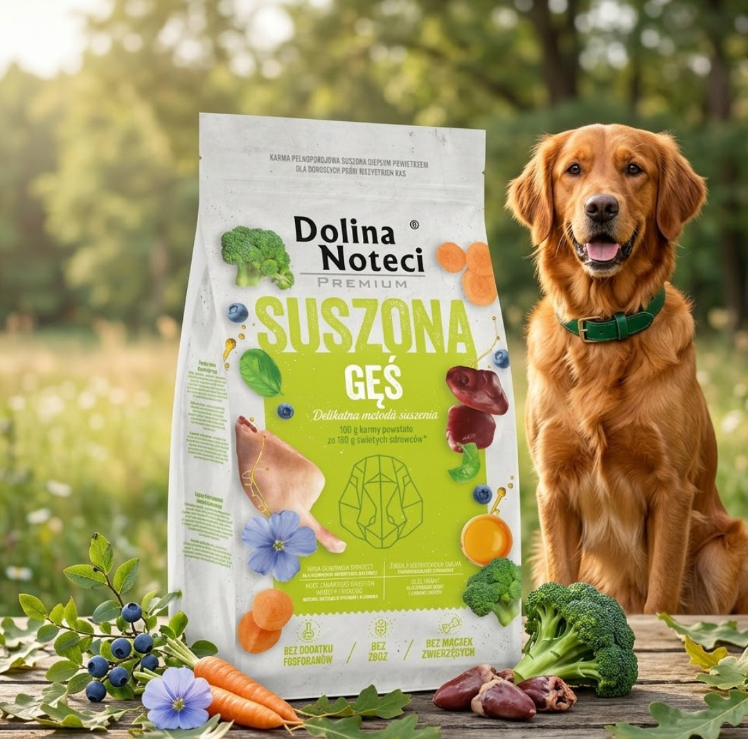 DOLINA NOTECI Premium Dried goose - sušené krmivo pro psy - 9kg - foto 2