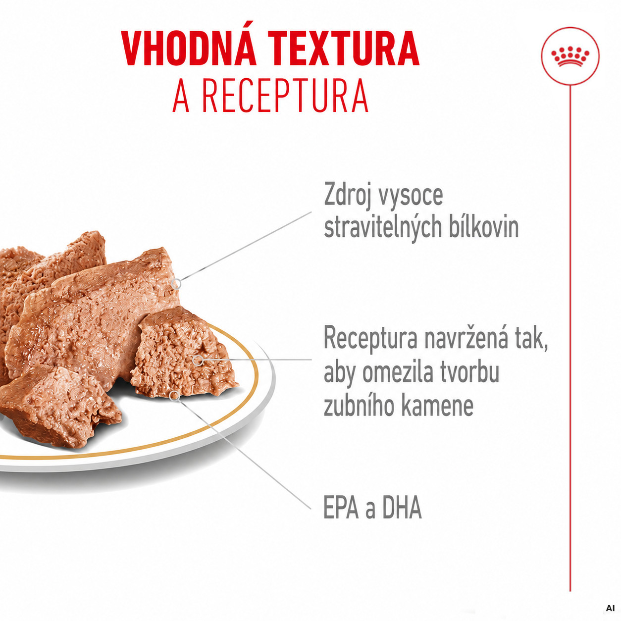 ROYAL CANIN® French Bulldog Adult mokré krmivo, paštika pro dospělé psy plemene francouzský buldoček - foto 2