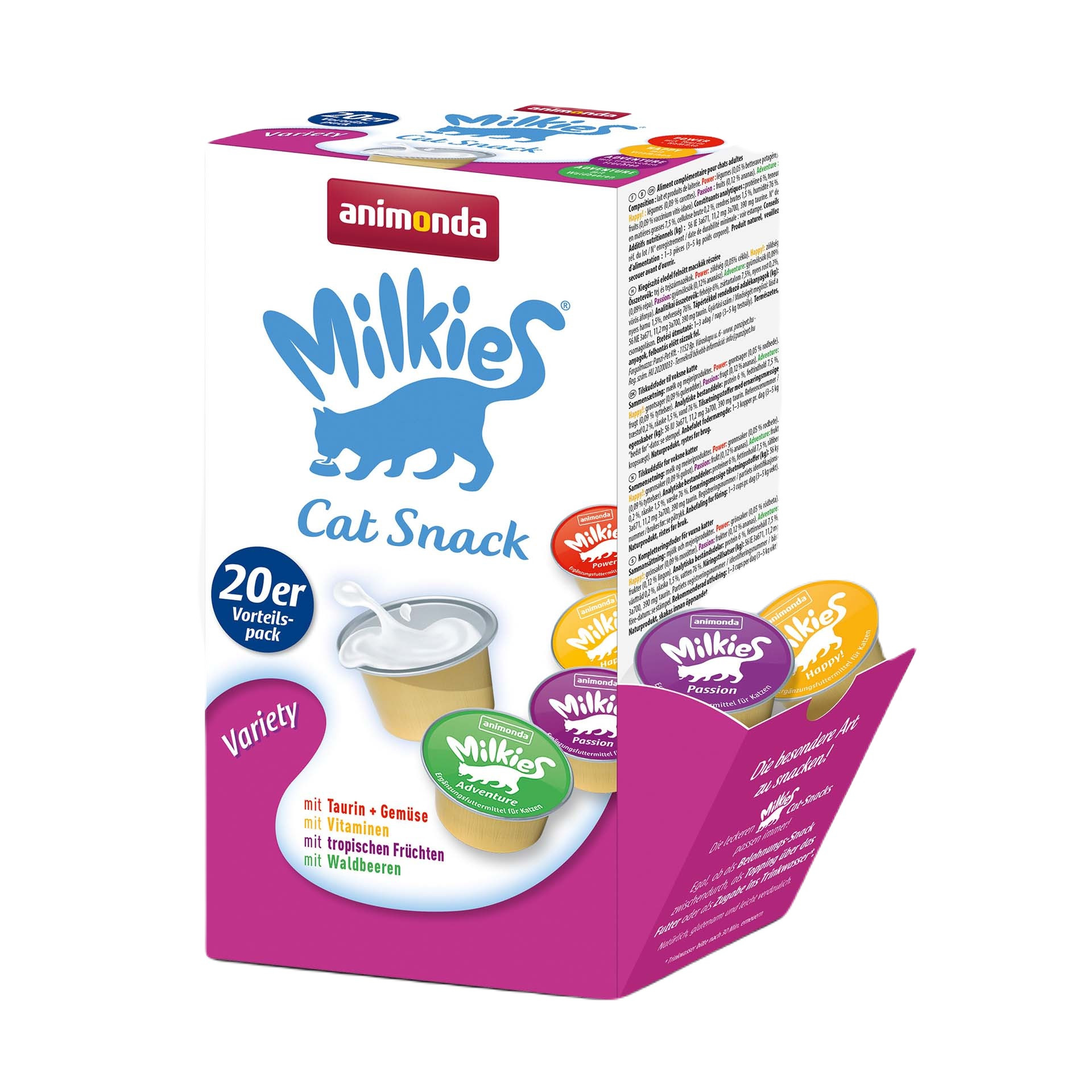 ANIMONDA Milkies Variety - pamlsek pro kočky - 20 x 15g - foto 1