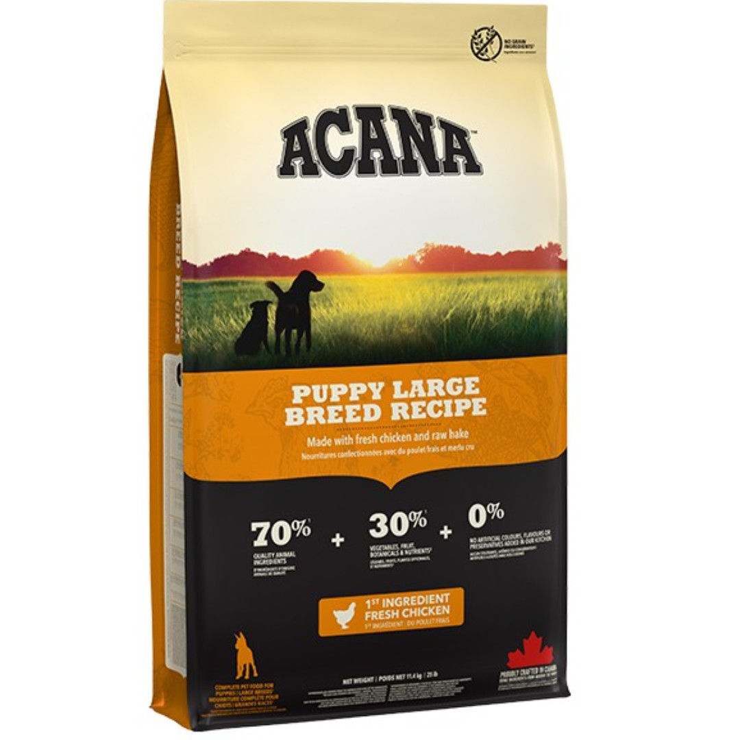 ACANA Puppy Large breed – suché krmivo pro štěňata velkých plemen – 17kg - foto 1