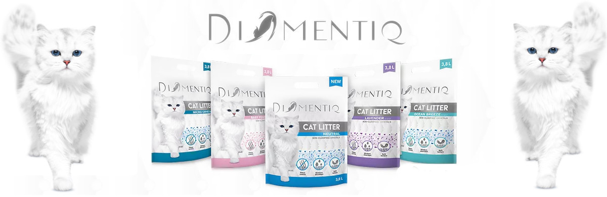 DIAMENTIQ Baby Powder - Stelivo pro kočky - 3,8 l - foto 6