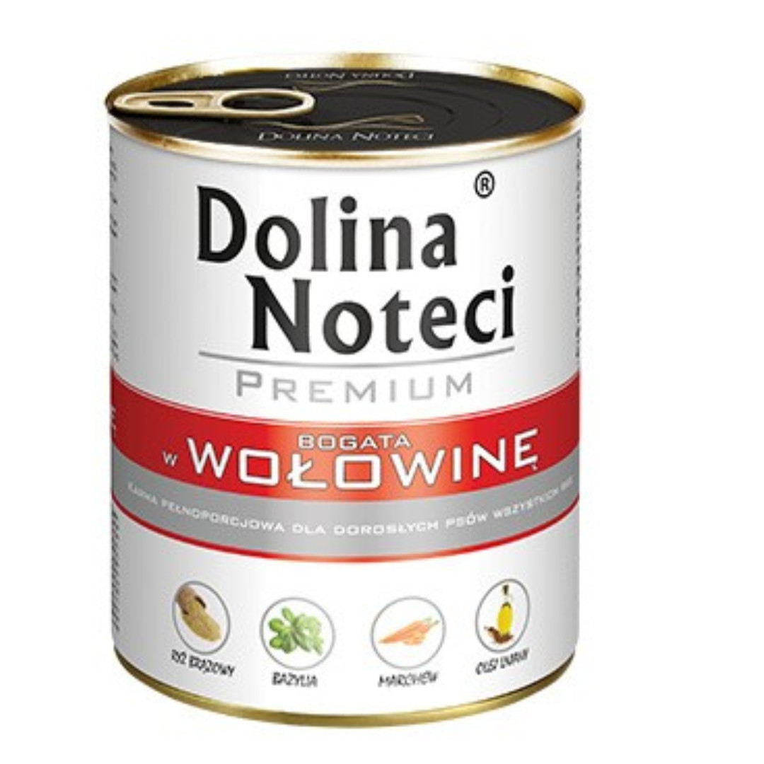 DOLINA NOTECI Premium MIX 10 PŘÍCHUTÍ - mokré krmivo pro psy - 30x800g - foto 7