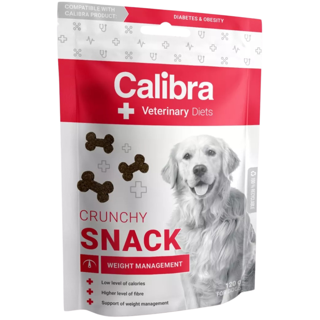 CALIBRA VD Dog crunchy snack weight management - pamlsek pro psy - 120g - foto 1