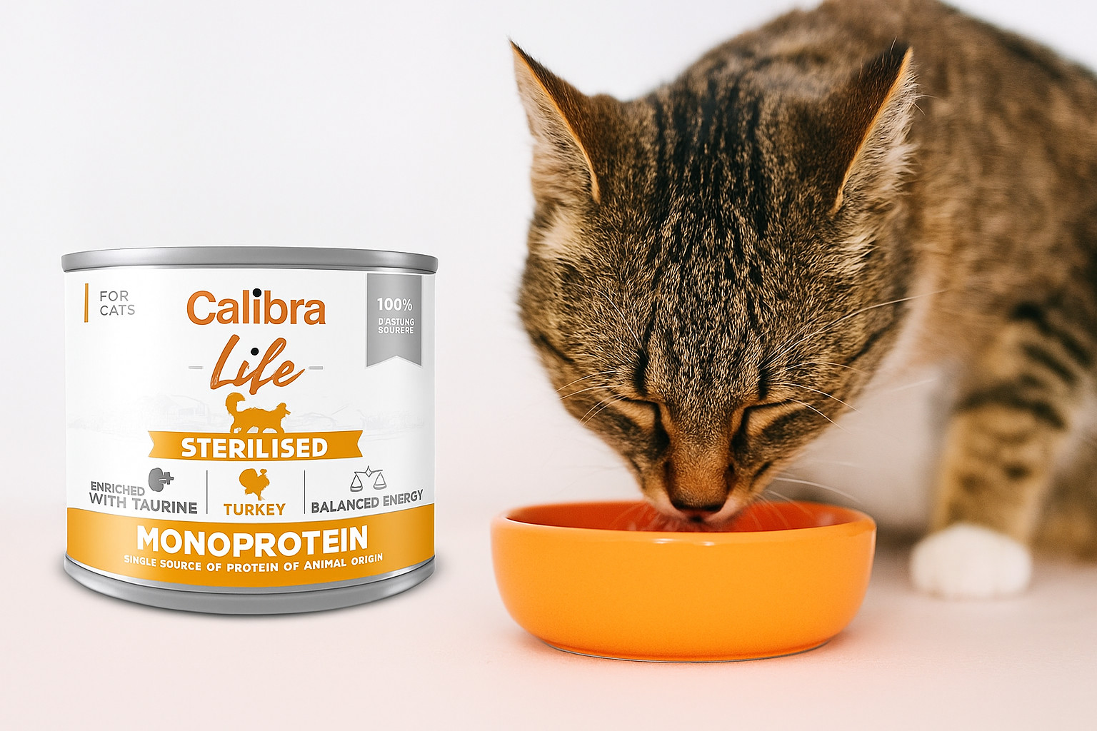 CALIBRA Cat Life Sterilised Turkey - mokré krmivo pro kočky - 6x200g - foto 2
