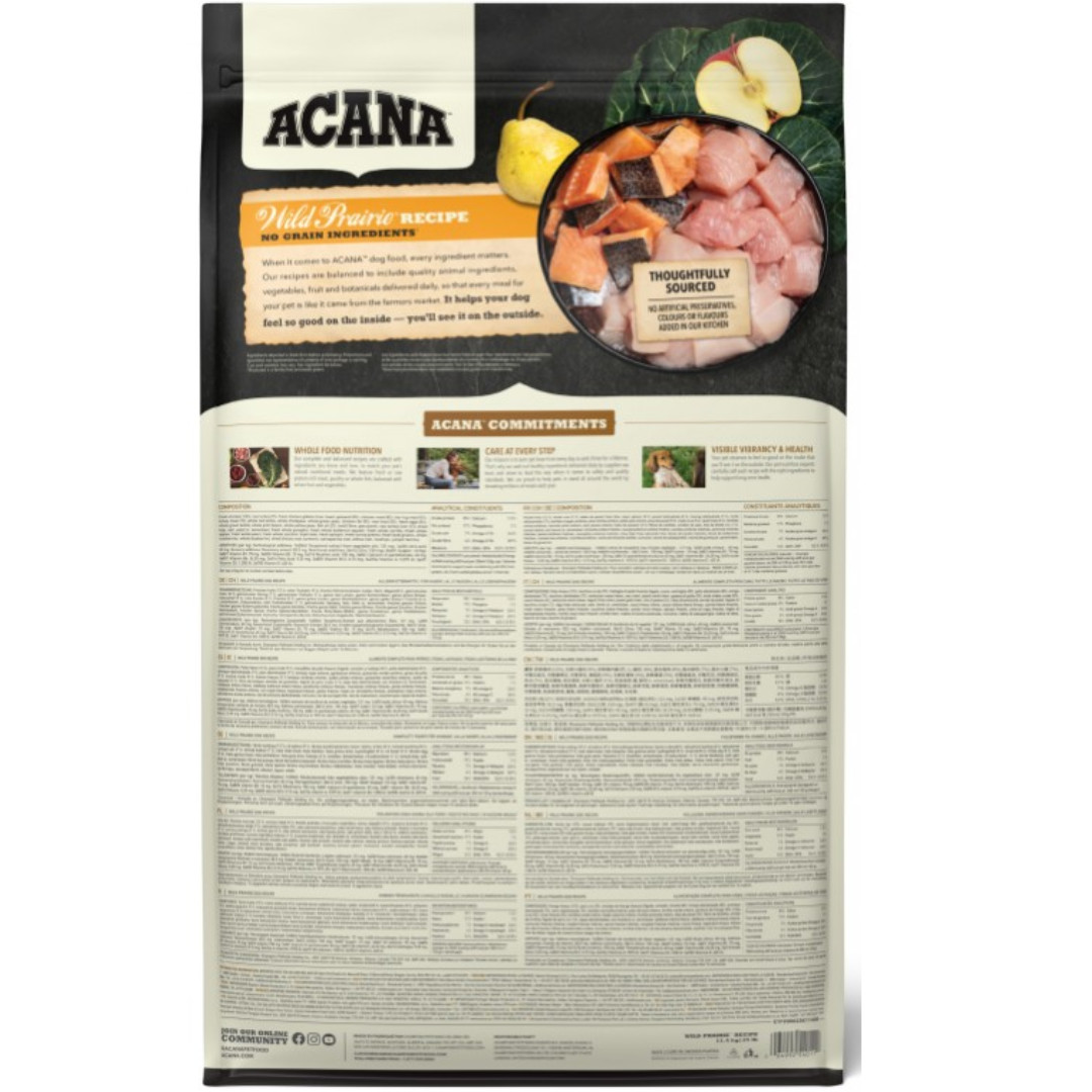 ACANA Highest protein Wild Prairie Dog - suché krmivo pro psy - 11,4kg - foto 2