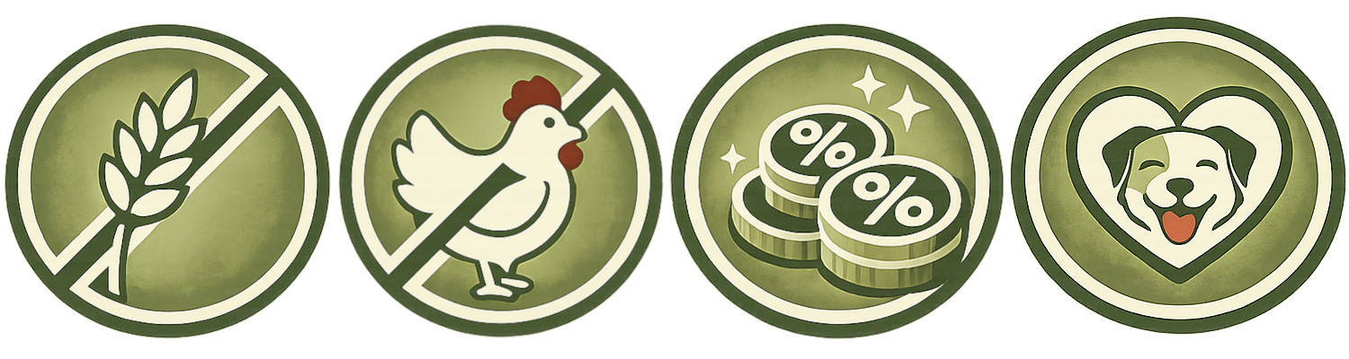 ADDVENA Taste Sensations Adult Medium/Large Turkey - suché krmivo pro psy - 2,5kg - foto 1