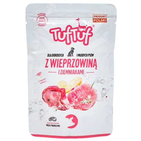 TUF TUF with pork and potatoes - vlhké krmivo pro psy - 300g - foto 1