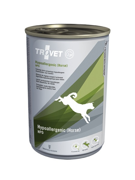 TROVET Hypoallergenic HPD with horse - Mokré krmivo pro psy - 400 g - foto 2