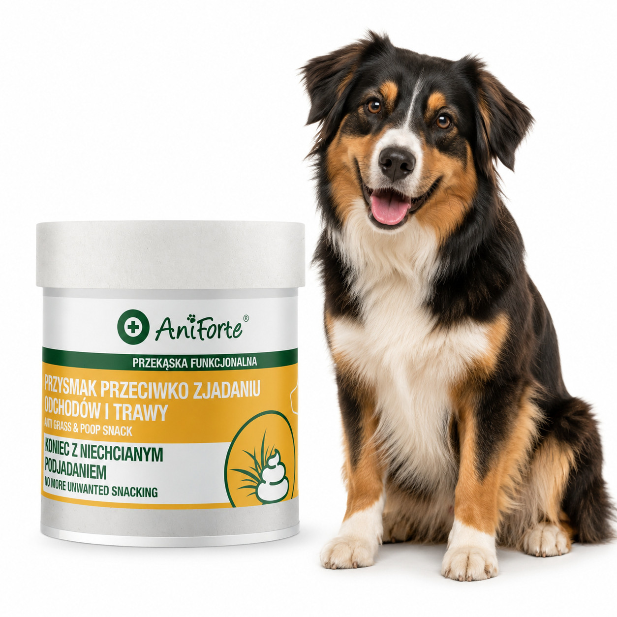 ANIFORTE Anti grass & poop snack - pamlsek pro psa - 50g - foto 3