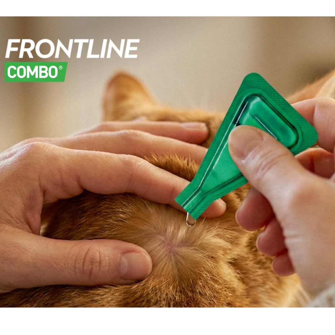 FRONTLINE Combo Spot-on Kapky proti blechám a klíšťatům pro kočky - 3 ks. - foto 3