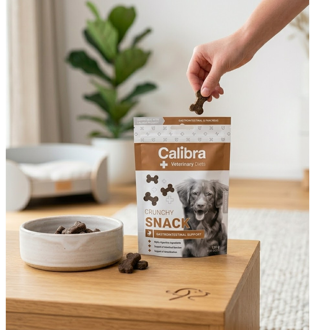 CALIBRA VD Dog Crunchy Snack Gastrointestinal - pamlsek pro psy - 120g - foto 2