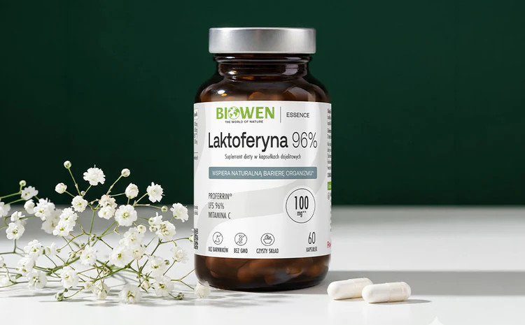 BIOWEN Laktoferin 96% – doplněk stravy pro lidi – 60 kapslí - foto 2