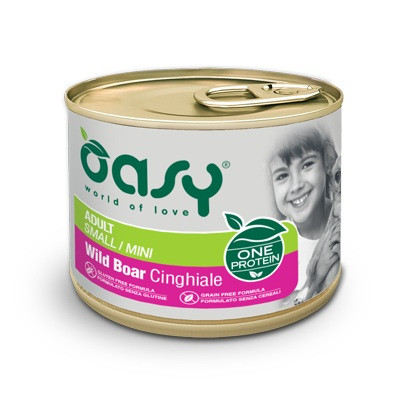 OASY One Protein Adult Small/Mini Wild Boar - vlhké krmivo pro psy - 200g - foto 1