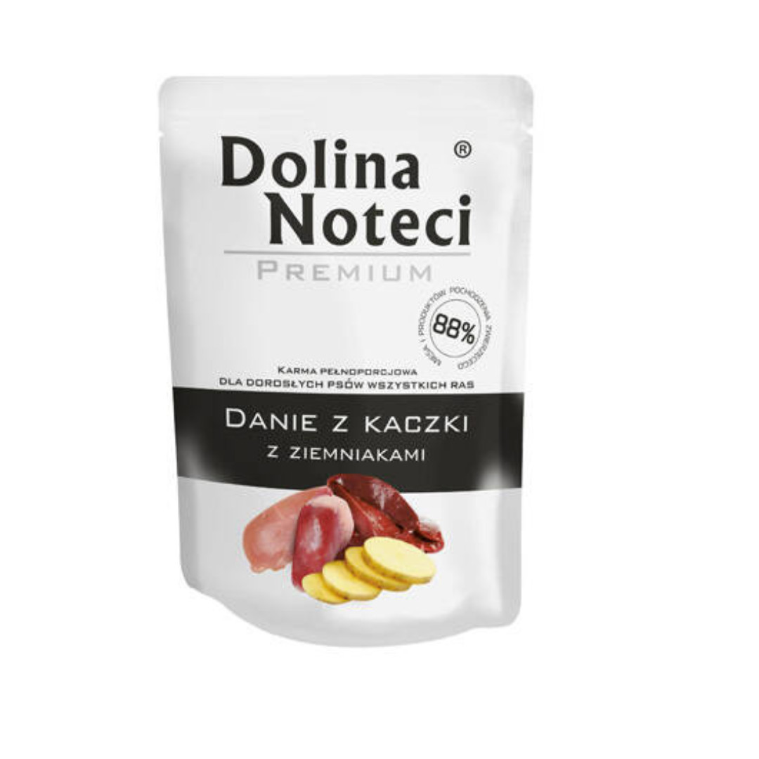 Dolina Noteci Premium kachní pokrm s brambory - vlhké krmivo pro psy - 300g - foto 1