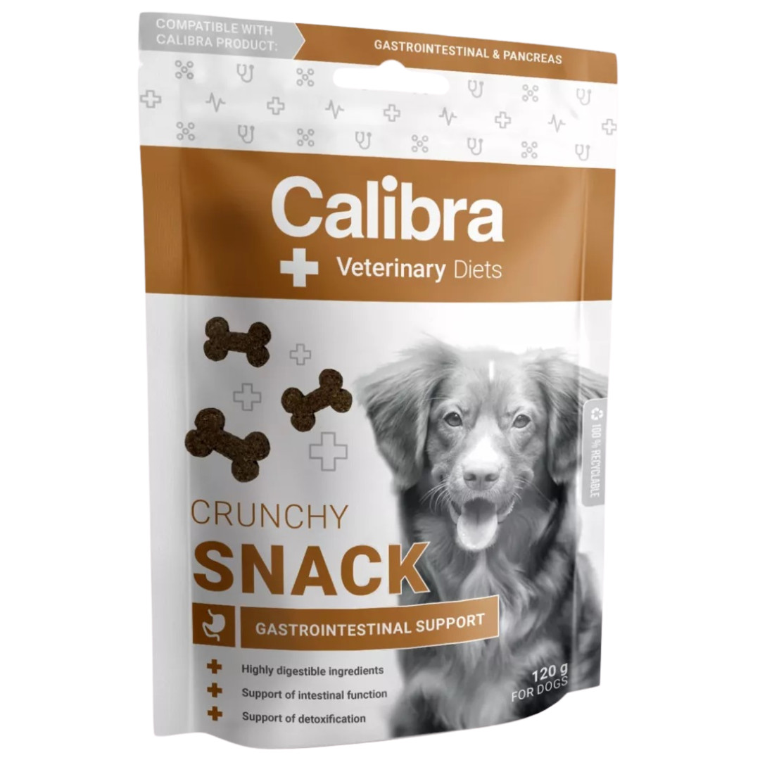 CALIBRA VD Dog Crunchy Snack Gastrointestinal - pamlsek pro psy - 120g - foto 1