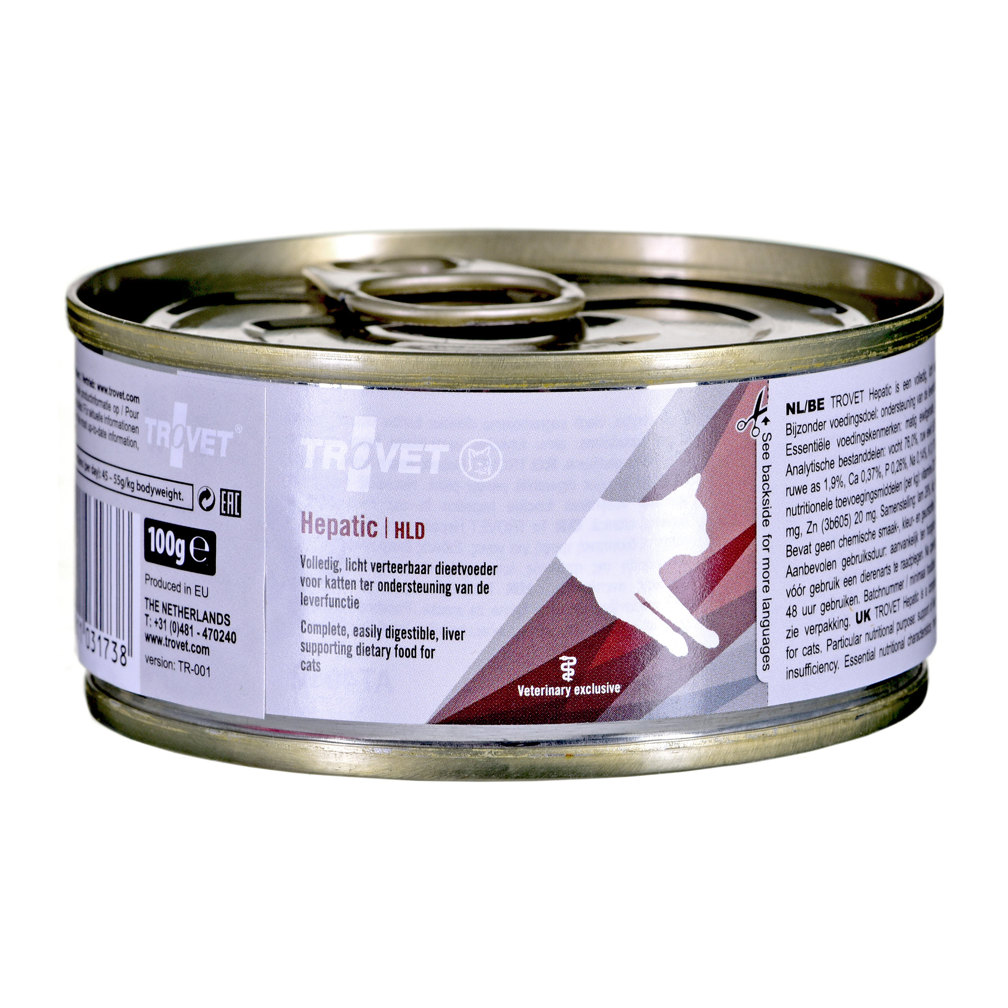 TROVET Hepatic HLD with chicken - mokré krmivo pro kočky - 100g - foto 2