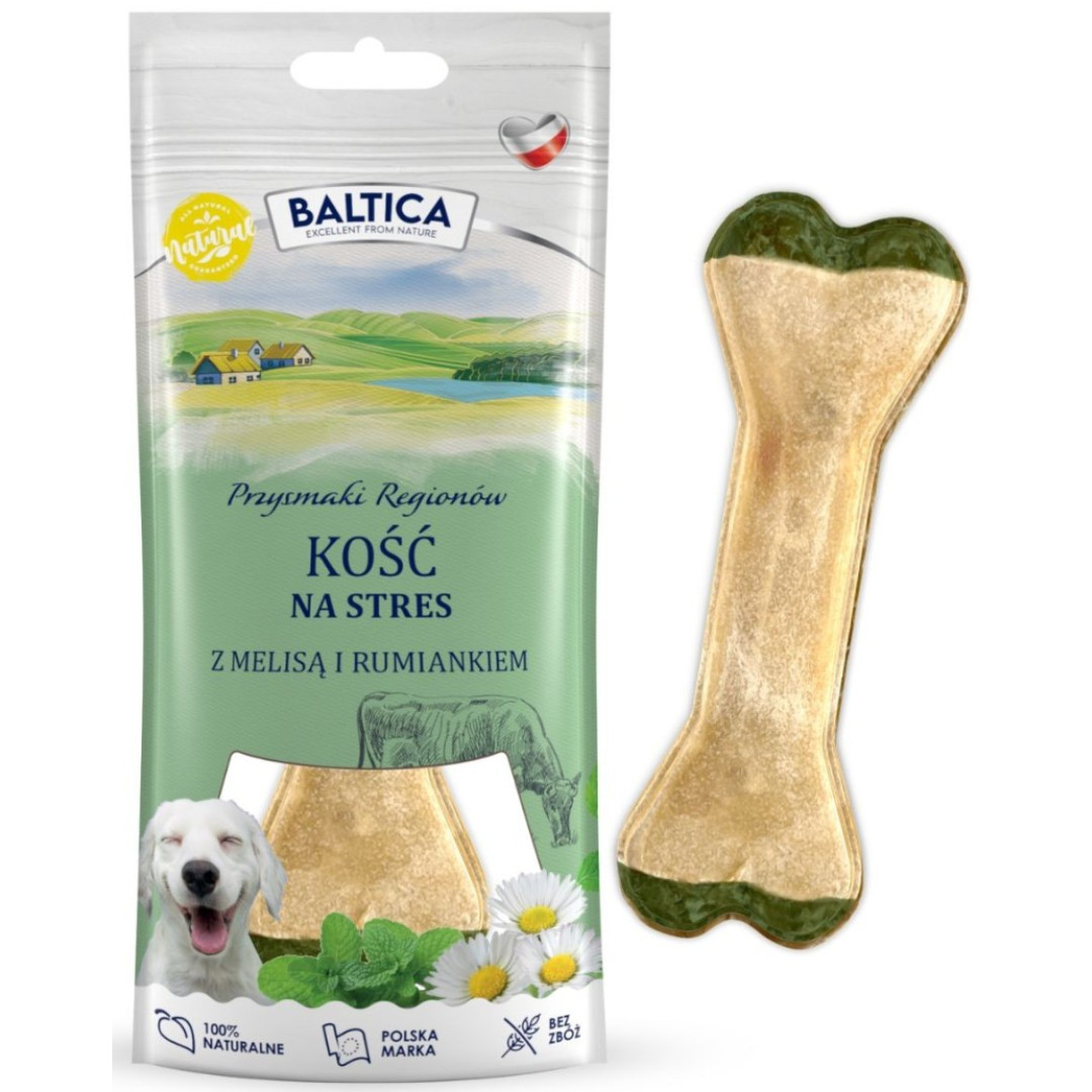 BALTICA Przysmaki regionów Chewing bone Stress - pamlsek pro psa - 1 - foto 1