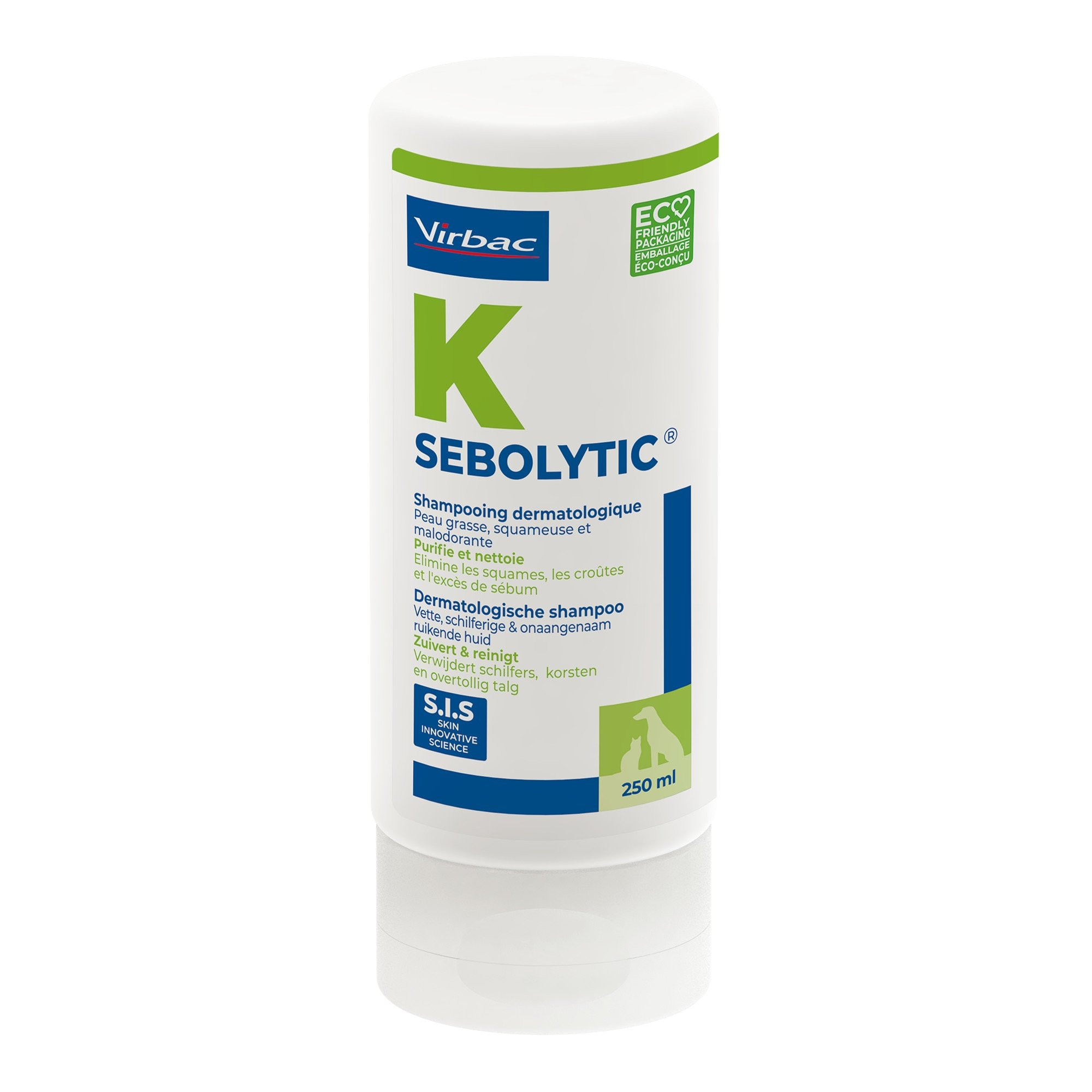 VIRBAC Sebolytic - šampon pro psy a kočky - 250 ml - foto 2