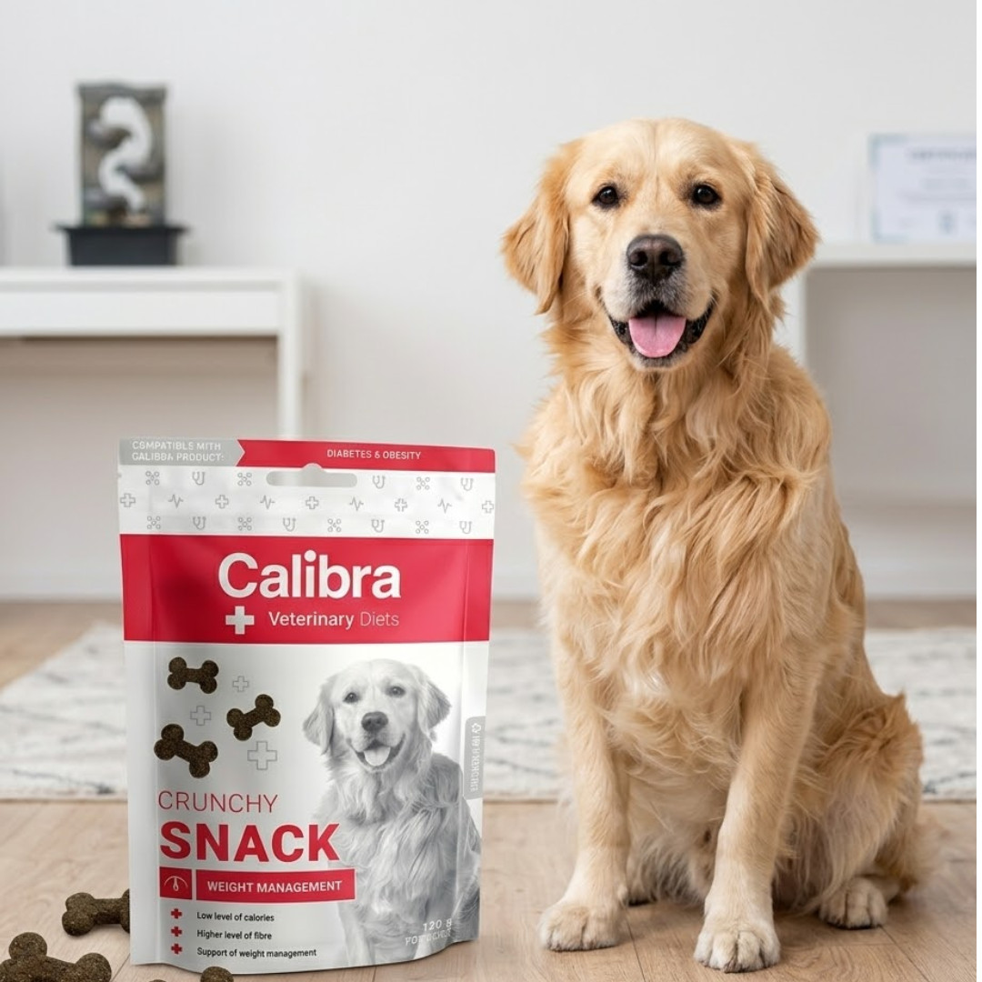 CALIBRA VD Dog crunchy snack weight management - pamlsek pro psy - 120g - foto 2