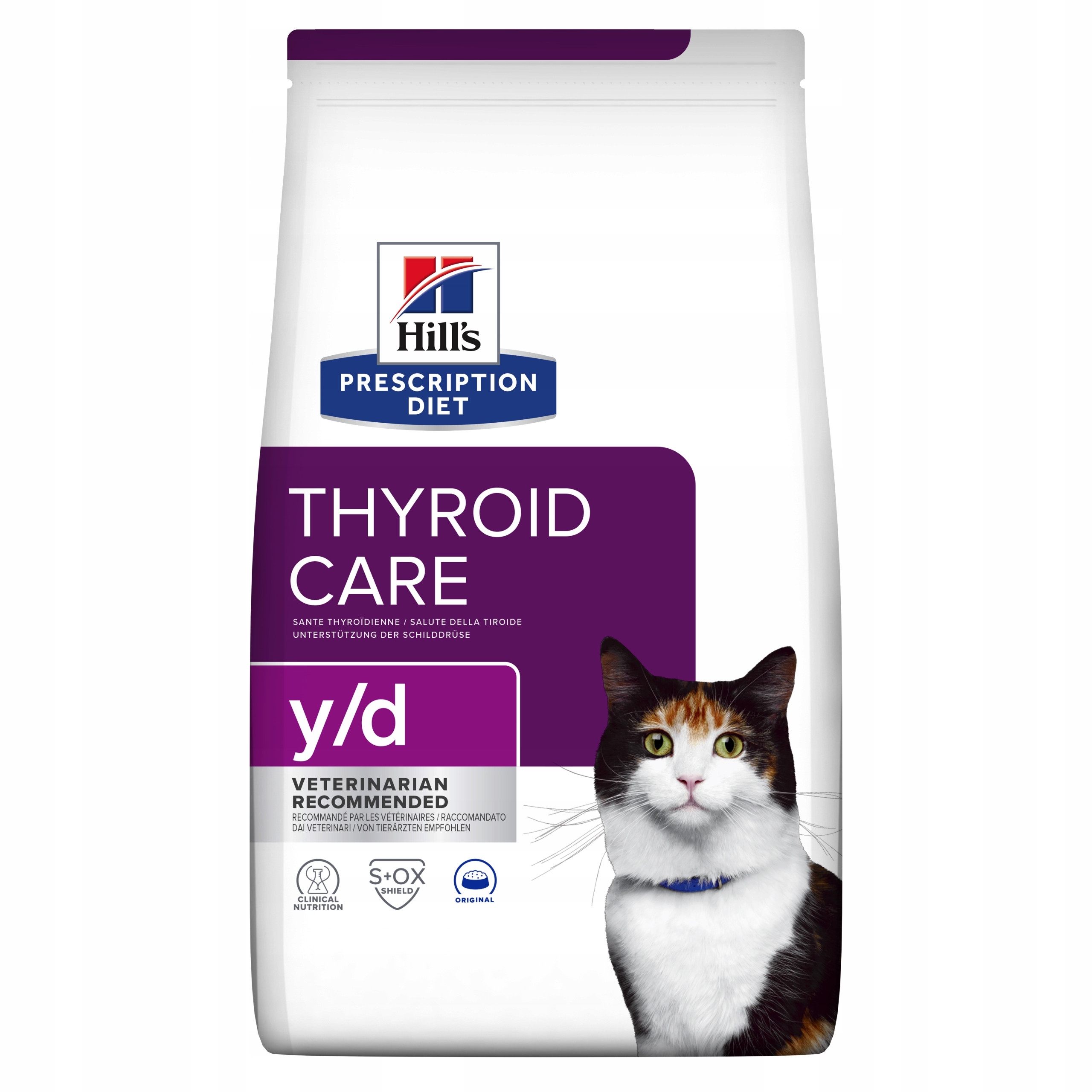 HILL'S Thyroid Care y/d – suché krmivo pro kočky – 1,5kg - foto 2