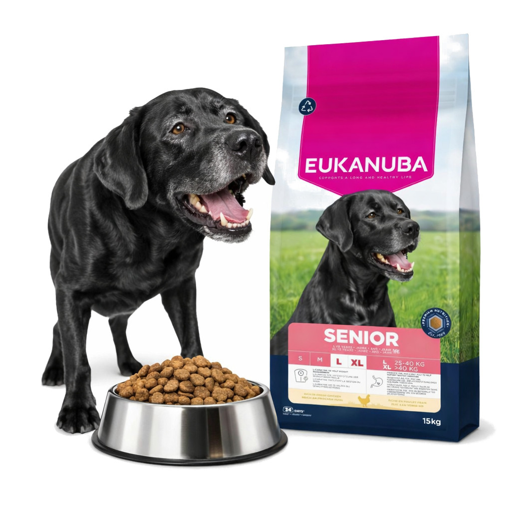 EUKANUBA Caring Senior Large Breed – suché krmivo pro psy – 15 kg - foto 4